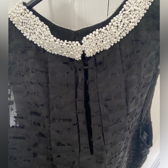 High Low black dress tank top - size 4 - Picture 5 of 6